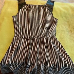 Black and white dress